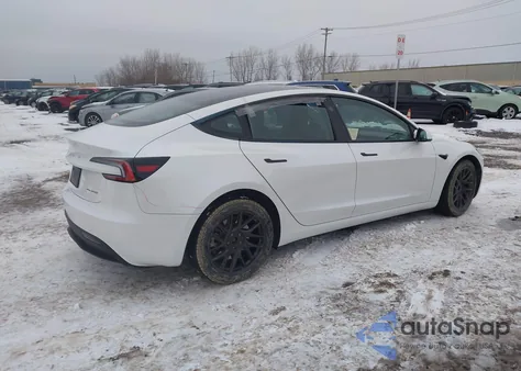 2025 Tesla Model 3 Long Range All-Wheel Drive из США, поврежденный, VIN 5YJ3E1EB6SF876848